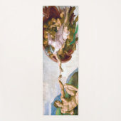 ミケランジェロ「アダムの創造(詳細)」 ヨガマット (正面)