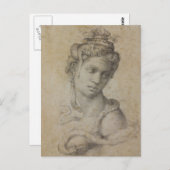 ミケランジェロ・クレオパトラ ポストカード (正面/裏面)