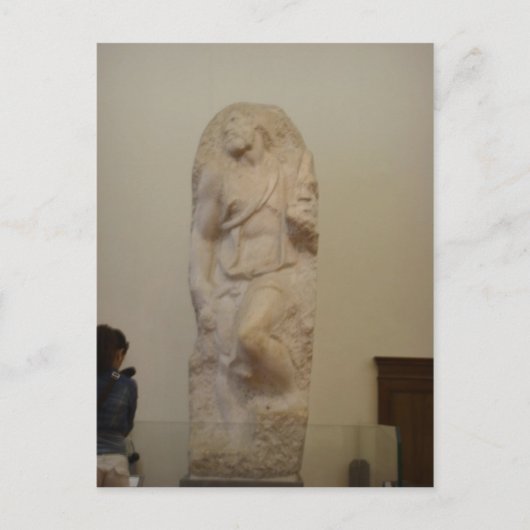 ミケランジェロ・サン・マシュー・ザ・エヴァンジェリス ポストカード (正面)