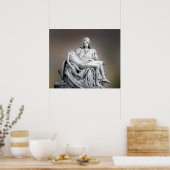 ミケランジェロ – ザピエタ ポスター (キッチン)