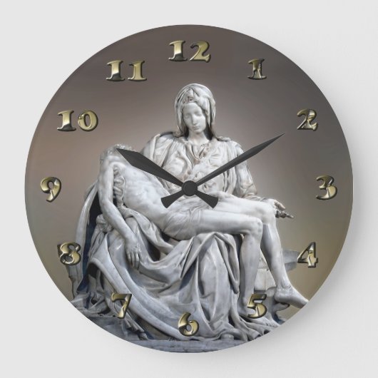 ミケランジェロ – ザピエタ ラージ壁時計 (正面)