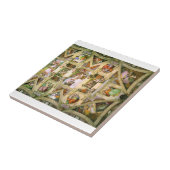 ミケランジェロ – システィンチャペル天井 タイル (側面)