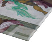 ミケランジェロ – システィーナ礼拝堂アダムの創造 カッティングボード (角)