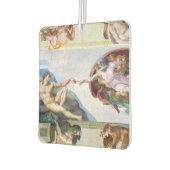 ミケランジェロ – システィーナ礼拝堂アダムの創造 カーエアーフレッシュナー (左)