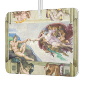 ミケランジェロ – システィーナ礼拝堂アダムの創造 カーエアーフレッシュナー (左)