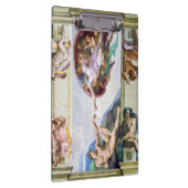 ミケランジェロ – システィーナ礼拝堂アダムの創造 クリップボード (右)