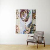 ミケランジェロ – システィーナ礼拝堂アダムの創造 タペストリー (インサイチュ)