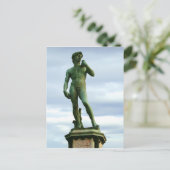 ミケランジェロ・ダビデ2 ポストカード (スタンド正面)