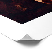 ミケランジェロ・ダ・カラヴァッジョによる洗礼者の聖ヨハネ ポスター (角)