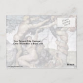 ミケランジェロ・ブオナロティの呪い ポストカード (裏面)