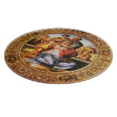 ミケランジェロ・ブオナローティの聖家族 カッティングボード (角)