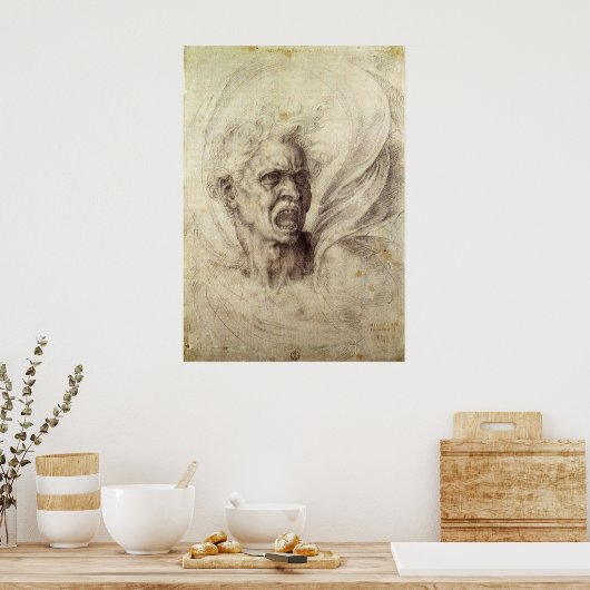 ミケランジェロ ポスター (キッチン)