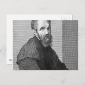 ミケランジェロ ポストカード (正面/裏面)