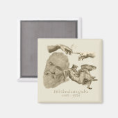 ミケランジェロ マグネット (正面/裏面)