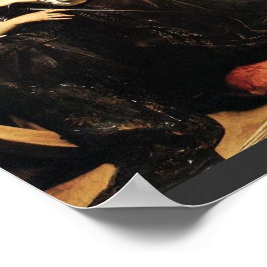 ミケランジェロ・メリシによるアレクサンドリアの聖キャサリン ポスター (角)