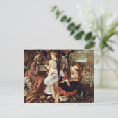 ミケランジェロ・メリシ便でエジプトに向かう ポストカード (スタンド正面)