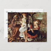 ミケランジェロ・メリシ便でエジプトに向かう ポストカード (正面/裏面)