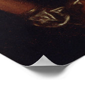 ミケランジェロ・メリシ・ダ・カラヴァッジョのナルキッス ポスター (角)