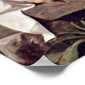 ミケランジェロ・メリシ・ダ・カラヴァッジョ – Entombment ポスター (角)