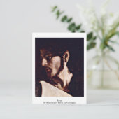 ミケランジェロ・メリージ・ダ・カラヴァッジョによるキリスト ポストカード (スタンド正面)