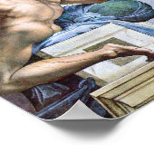 ミケランジェロ – 太陽の月と星の創造 ポスター (角)