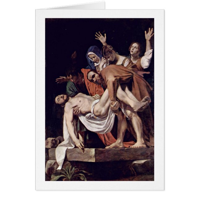 ミケランジェロMerisi Da Caravaggio著埋葬 (正面)