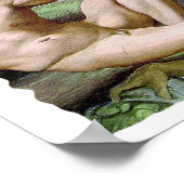 ミケランジェロShizzleの男の拳バンプの作成 ポスター (角)