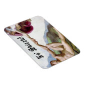 ミケランジェロShizzleの男の拳バンプの作成 マグネット (右側)