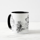 ミケランジェロTitianおよびRaphael (11のoz) マグカップ (正面左)