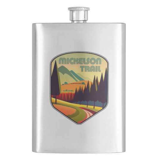 ミケルソントレイルサウスダコタカラーズ フラスク (正面)
