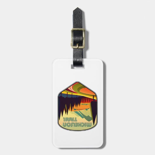 ミケルソントレイルサウスダコタカラーズ ラゲッジタグ (正面縦)