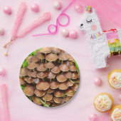 ミケーナインクリナタマッシュルーム紙プレート ペーパープレート (パーティー)