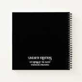 ミケーネインスパイアギリカたこ手帳 ノートブック (裏面)