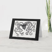 ミケーネインスパイアギリカのタコ折りカード サンキューカード (正面)