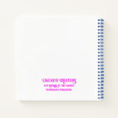 ミケーネインスパイアギリカラフルア鳥類手帳 ノートブック (裏面)