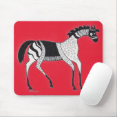 ミケーネインスパイアギリク赤馬マウスパッド マウスパッド (マウス)