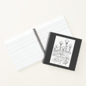 ミケーネインスパイアギリシャフラワーガーデン手帳 ノートブック (内部)