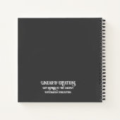 ミケーネインスパイアギリシャフラワーガーデン手帳 ノートブック (裏面)