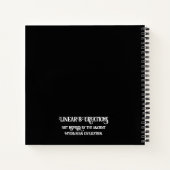 ミケーネインスパイアギリシャ馬手帳 ノートブック (裏面)