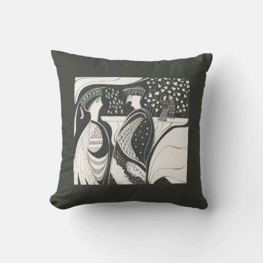 ミケーネインスパイアグゴシップス枕 クッション (正面)