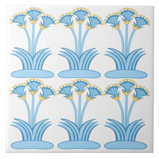 ミケーネフローラタイル タイル (正面)