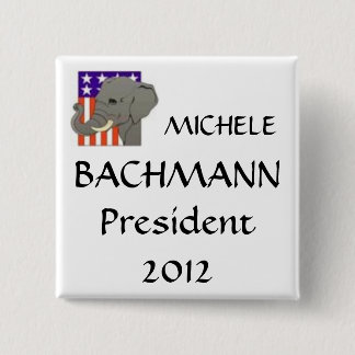 ミケーレ、BACHMANNの大統領2012年 缶バッジ