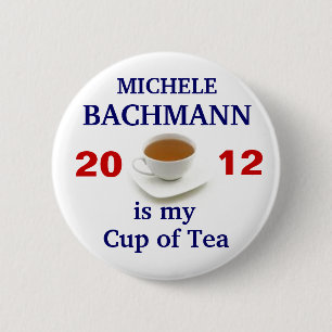 ミケーレBachmannは私のお茶です 缶バッジ
