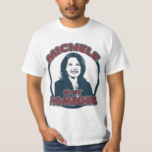 ミケーレBachmannは私のHomegirlです Tシャツ