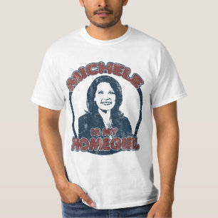 ミケーレBachmannは私のHomegirlはです(動揺してな) Tシャツ