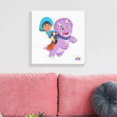 ミゲルとタンゴ | ディノランチ キャンバスプリント (インサイチュ (リビング))