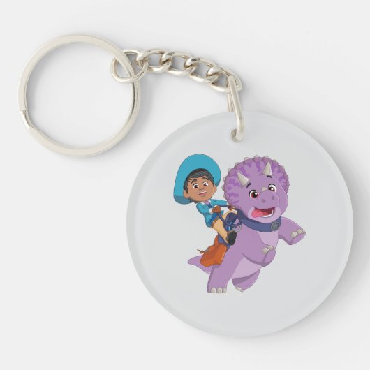 ミゲルとタンゴ | ディノランチ キーホルダー (正面)