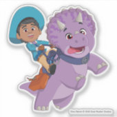 ミゲルとタンゴ | ディノランチ シール (正面)