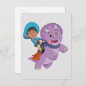 ミゲルとタンゴ | ディノランチ ポストカード (正面/裏面)