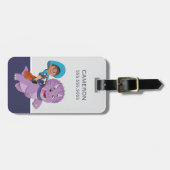 ミゲルとタンゴ | ディノランチ ラゲッジタグ (正面横)